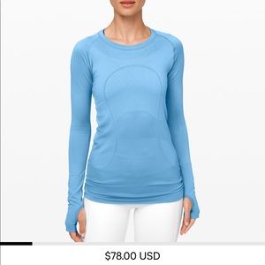 Lululemon swiftly tech long sleeve